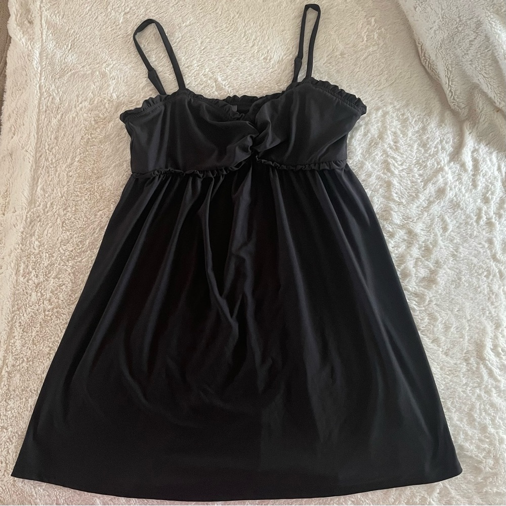 Lily Rose Womens Y2K Dark Coquette Babydoll Mini Dress Size M Whimsigoth